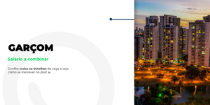 Vaga de Garçom em Goiânia – Venha Trabalhar!