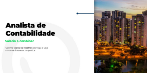 Vaga para Analista de Contabilidade em Goiânia