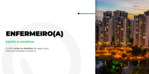 Vaga para Enfermeiro(a) em Goiânia